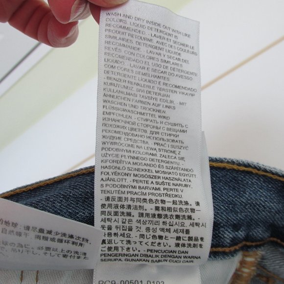 Levi's 501 Blue Jeans 36x30 - Picture 11 of 16